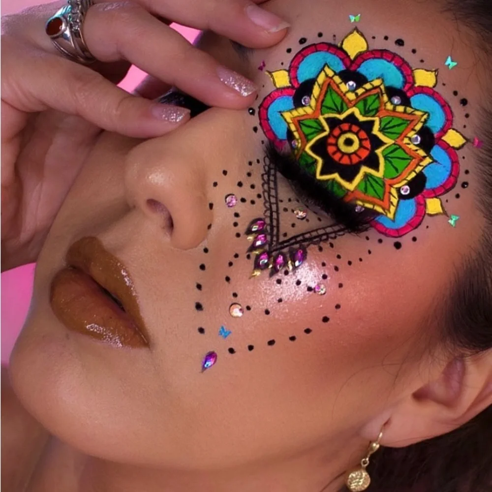 Suva Beauty UV Hydra Liner FX Cake EyeLiner Palette Primaries BNIB